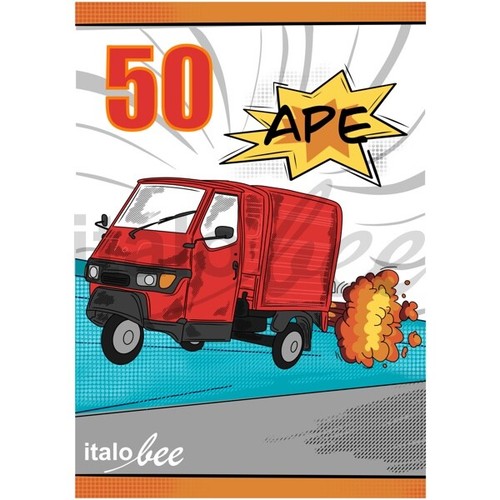 Piaggio ape poster 50 - poster,