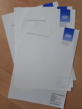 Jenoptik Carl Zeiss Jena GmbH - 12 Blanko-Briefbögen, Nachwende ab 1990!!!!