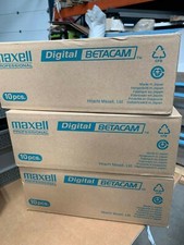 10 x Maxell Digital BETACAM