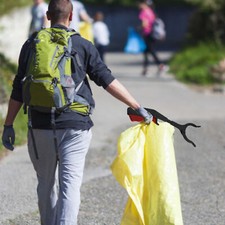 Klein - Müllsammler Greifer