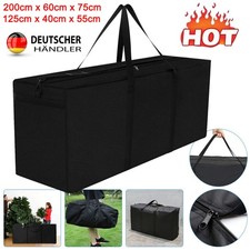 XXL Auflagentasche Wasserdicht Gartenmöbel Sitzkissen Aufbewahrungs Schutzhülle