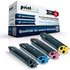 4x Kompatibel Tonerkartuschen für Epson Aculaser C900 C1900 XL- Easy Print Serie