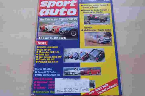 Sport auto 1991 ac - 1), 01/1991
