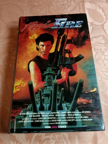 Vhs videokassette rapid fire - vhs,