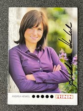 Autogrammkarte andrea henkel - autogrammkarte,