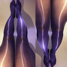 Damen 8den Ultra Shiny Strumpfhose Nylons glänzend Pantyhose Tights Transparente