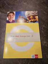 Blue line red orange - -,
