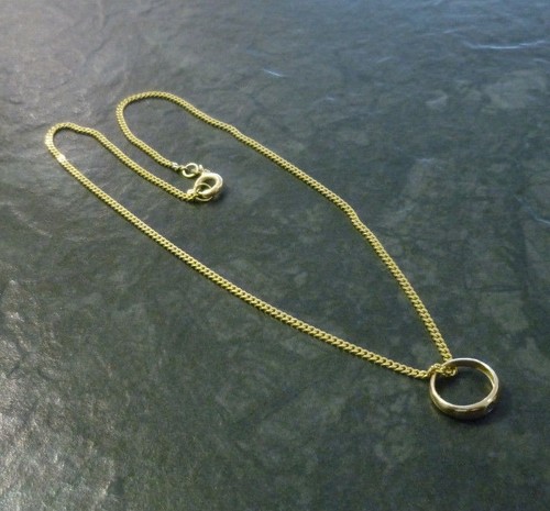 Taufring mit saphir kette - mit,