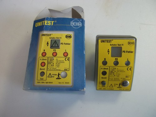 Beha unitest 9060 schuko test - beha,