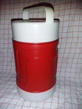 DDR Thermobehälter / Transportbehälter in Rot 1A Zustand