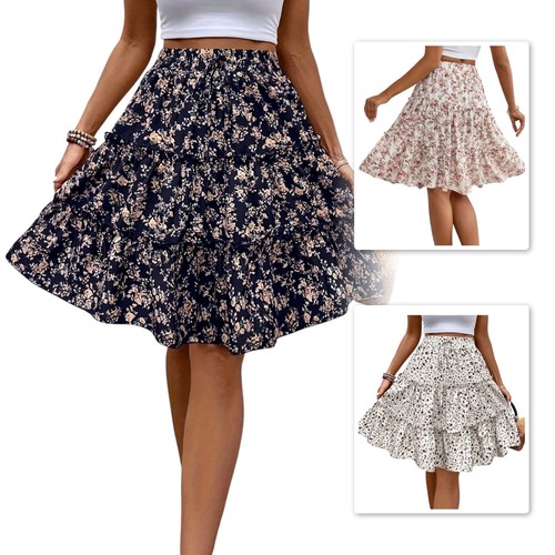 Damen sommer rock blumenrock - damen,