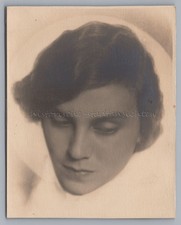 Frau Portrait - altes Foto