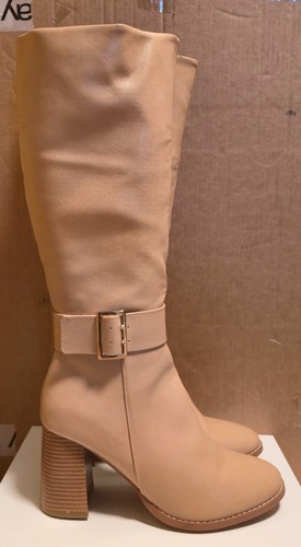Asos eu45 hohe buckle boot - buckle,