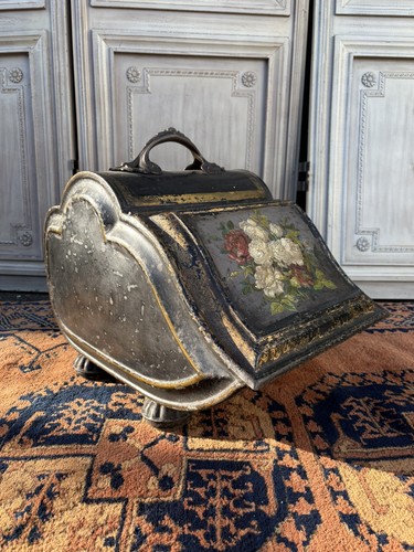 Antike kohlendose scuttle - antike,