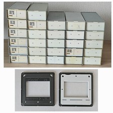 4 x Diabox mit jeweils 2 x 50 Universalmagazinen plus 400 Reflecta Diarahmen