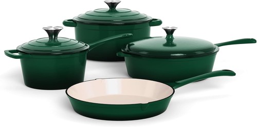 Gusseisen topf set teilig - topf, 7-teilig