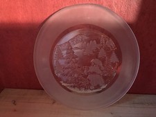 WALTHER GLAS  ~ Weihnachts Gebäck Teller ~ COLLECTION SIEBENSTERN ~ Kristalglas 