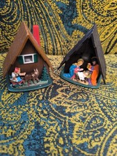 Gucki Klick TV - Vintage Plastiskop Spielzeug Kunststoff View Krippe Weihnachten