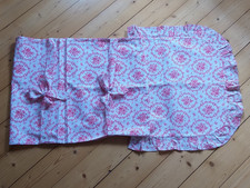 1 altes Baby Steckkissen rot Bauernbettwäsche