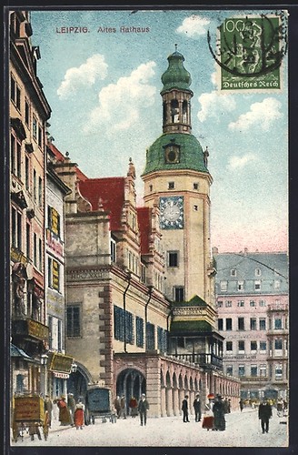 Leipzig straßenpartie am - leipzig,,
