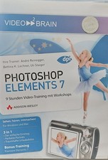 Photoshop Elements 7,  mit 9 Stunden Video - Training, Bildbearbeitungssoftware