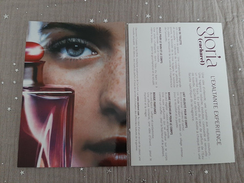 Carte parfumée parfum card - parfumée,