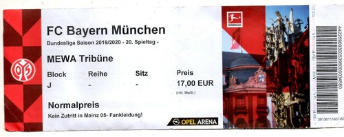 Ticket fsv mainz - fsv,