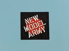 Bestickter Patch Rockmusik zum Aufnähen/Bügeln:- New Model Army (a)