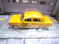 FIAT 125 P Polski Fiat 125P Limousine Taxi gelb 1967 - 1981 IXO Altaya SP 1:43