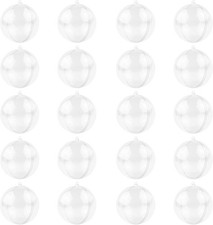 Weihnachtskugeln transparent