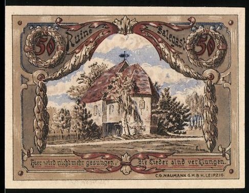 Notgeld jessnitz 1921 - i.,
