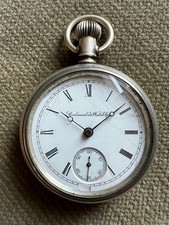 Antike Columbus Watch & Co Taschenuhr - 56 mm ca. 1915 defekt