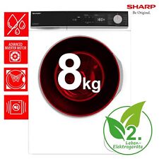 Sharp Waschmaschine 8kg AquaStop ES-NFA814BW1NA-DE