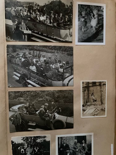 Vintage fotomappe aus - vintage,
