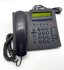 Telekom T-Concept PA721 Telefon Tischtelefon ISDN mit Anrufbeantworter Schwarz