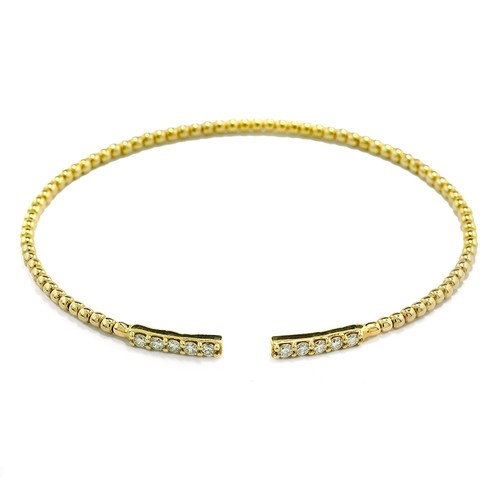 Elastischer armreif diamanten - armreif,