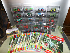 Traktoren-Sammlung Hachette 1:43 neu mit Zeitung Auswahl 1- 90 Traktor Lanz ...