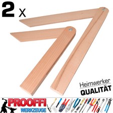 2 x Holz Schmiege Gradmesser Winkelmesser Schreiner Tischler Werkzeug 270/400 mm