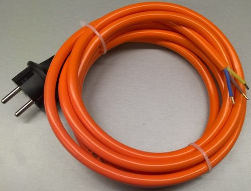 Pur anschlußleitung orange - 5m,