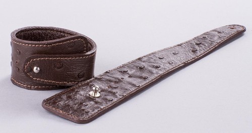 Edles armband straußenleder - edles,