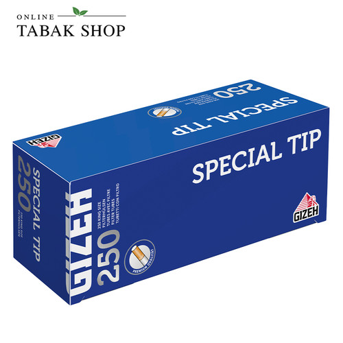 Gizeh special tip - tip, hülsen
