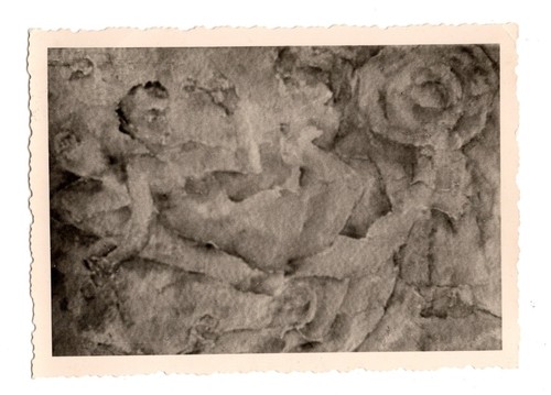 Vintage foto relief - vintage, frauenakt