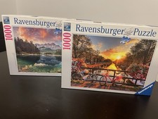 2 Ravensburger Puzzle 1000
