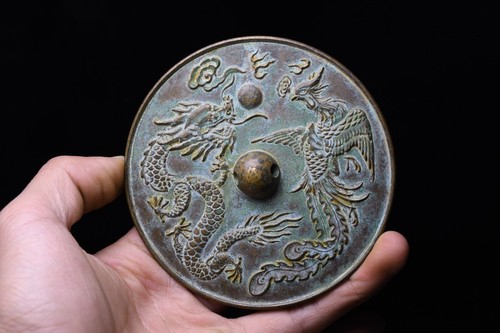 10cm china bronze ware dragon - china,