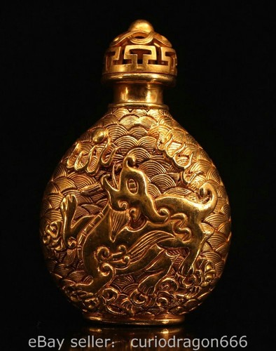 Chinesische bronze 24k - 3.8",