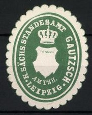 Reklamemarke Leipzig, K