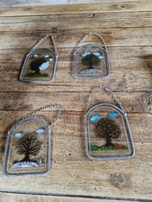 Fensterbilder, 4 Stück Siehe