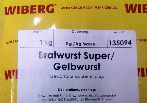 Wiberg bratwurst - wiberg,