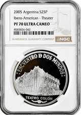 Argentinien 25 Pesos 2005, NGC