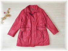 Milan * hübsche, lange Winter Jacke innen gesteppt leicht glänzend * Gr. 48 XXL